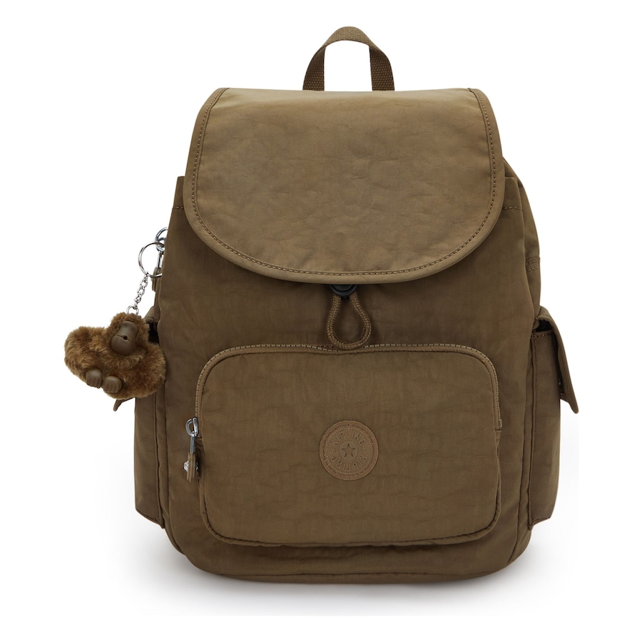 Kipling Basic City-Rucksack smooth khaki Braun Damen