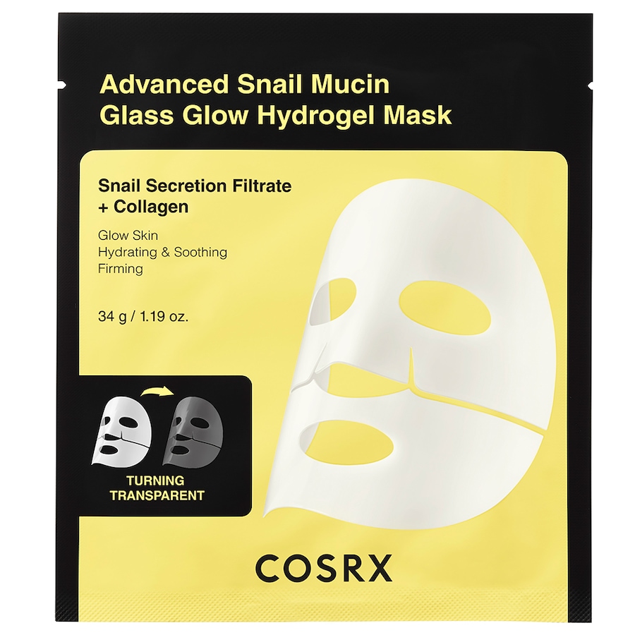 Cosrx Advanced Snail Mucin Glass Glow Hydrogel Mask