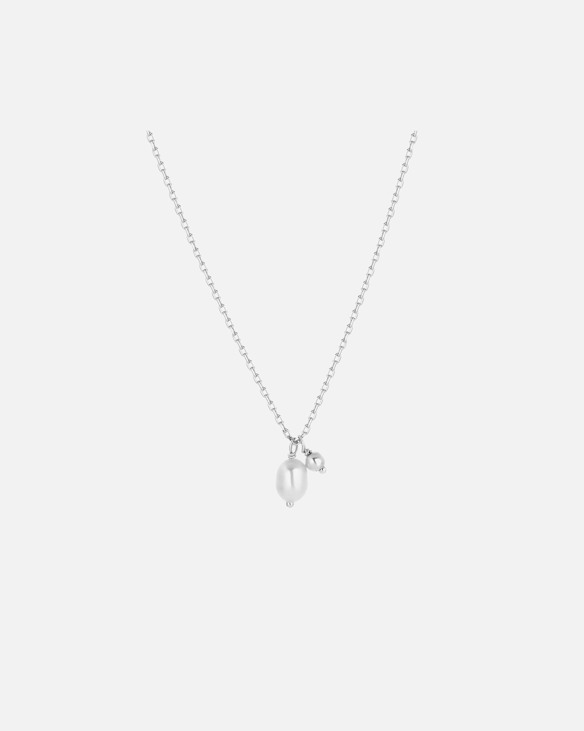 Halskette für Weiblich Lucardi Halskette 925 Silber 48 cm Silber