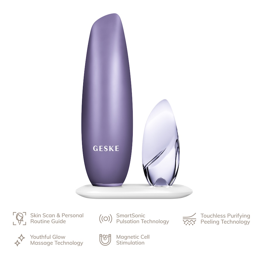 Geske SmartAppGuided Touchless Magnetic Peeling Mask | 5 in 1 Purple