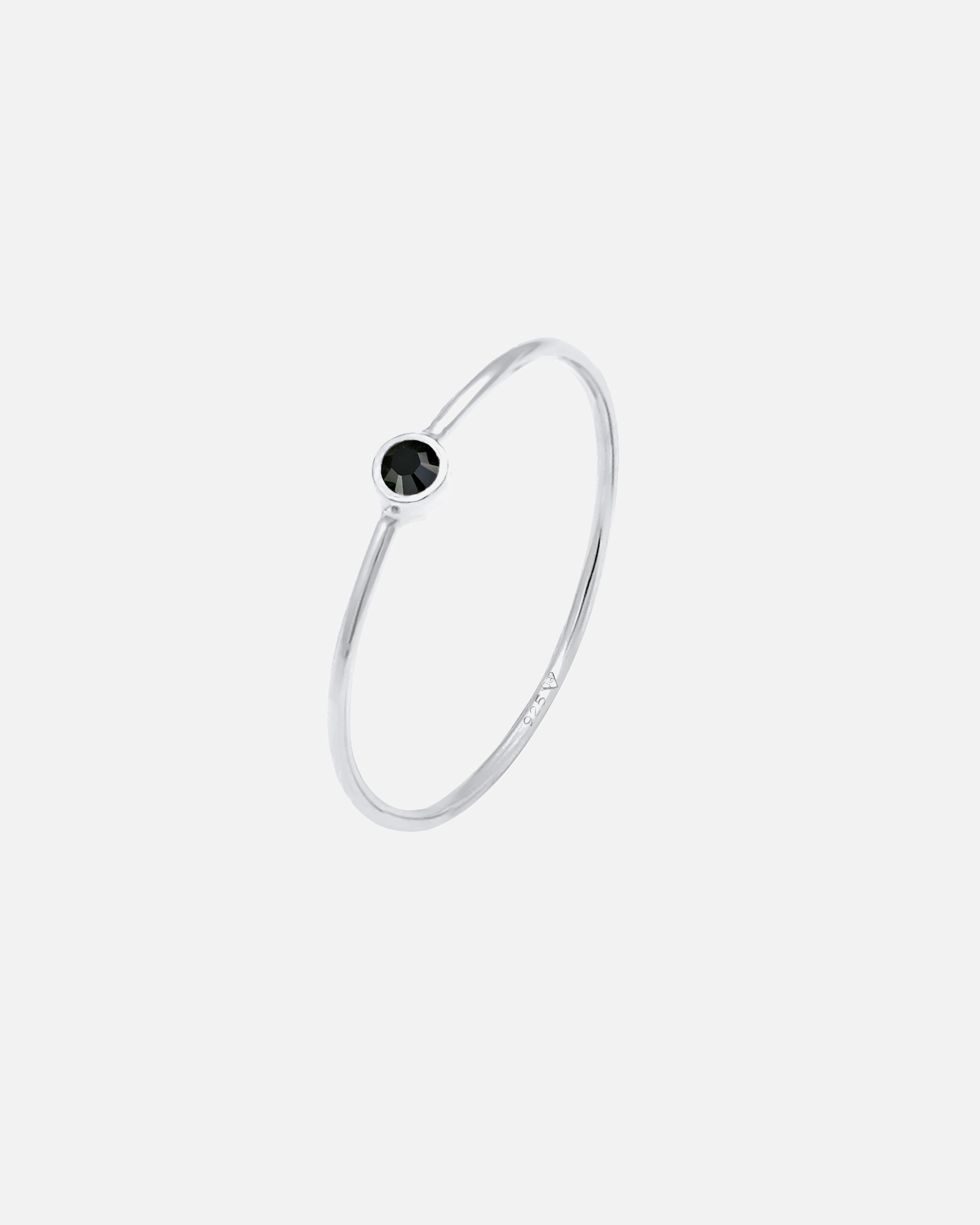 Ring für Weiblich Elli Stapelring Basic 925 Silber, mit Kristallen von Swarovski® 44