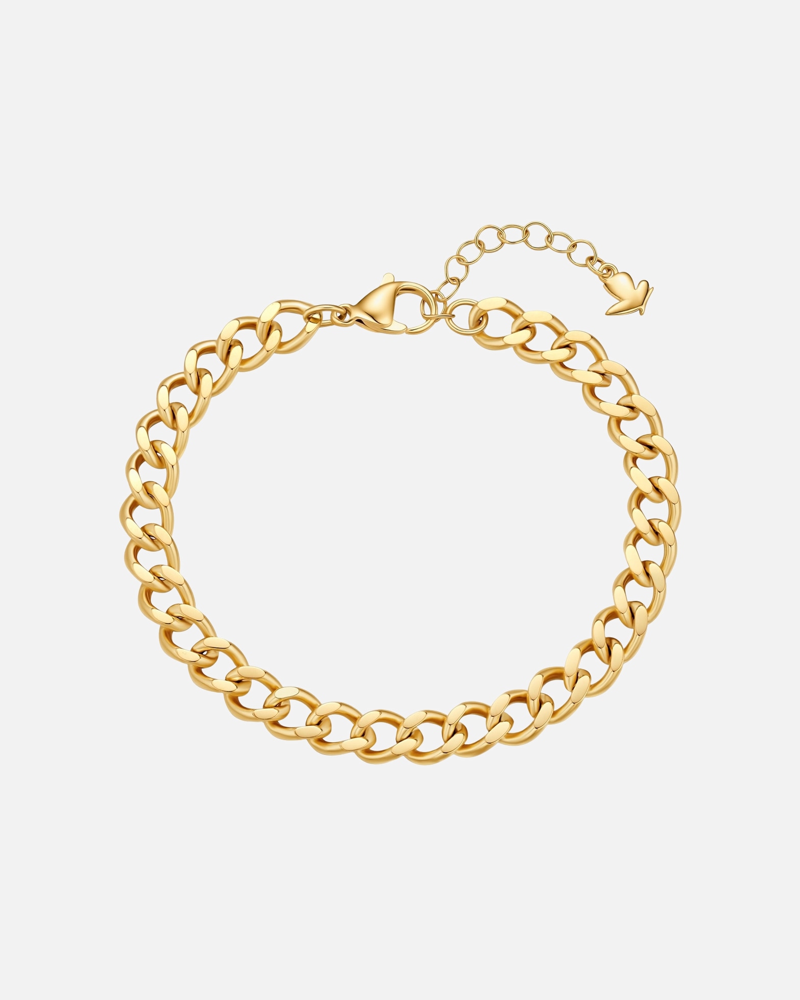 Armband für Weiblich Glanzstücke München Armband aus Edelstahl in Gelbgold 17,0 cm Basislänge + 3,0 cm Verlängerung