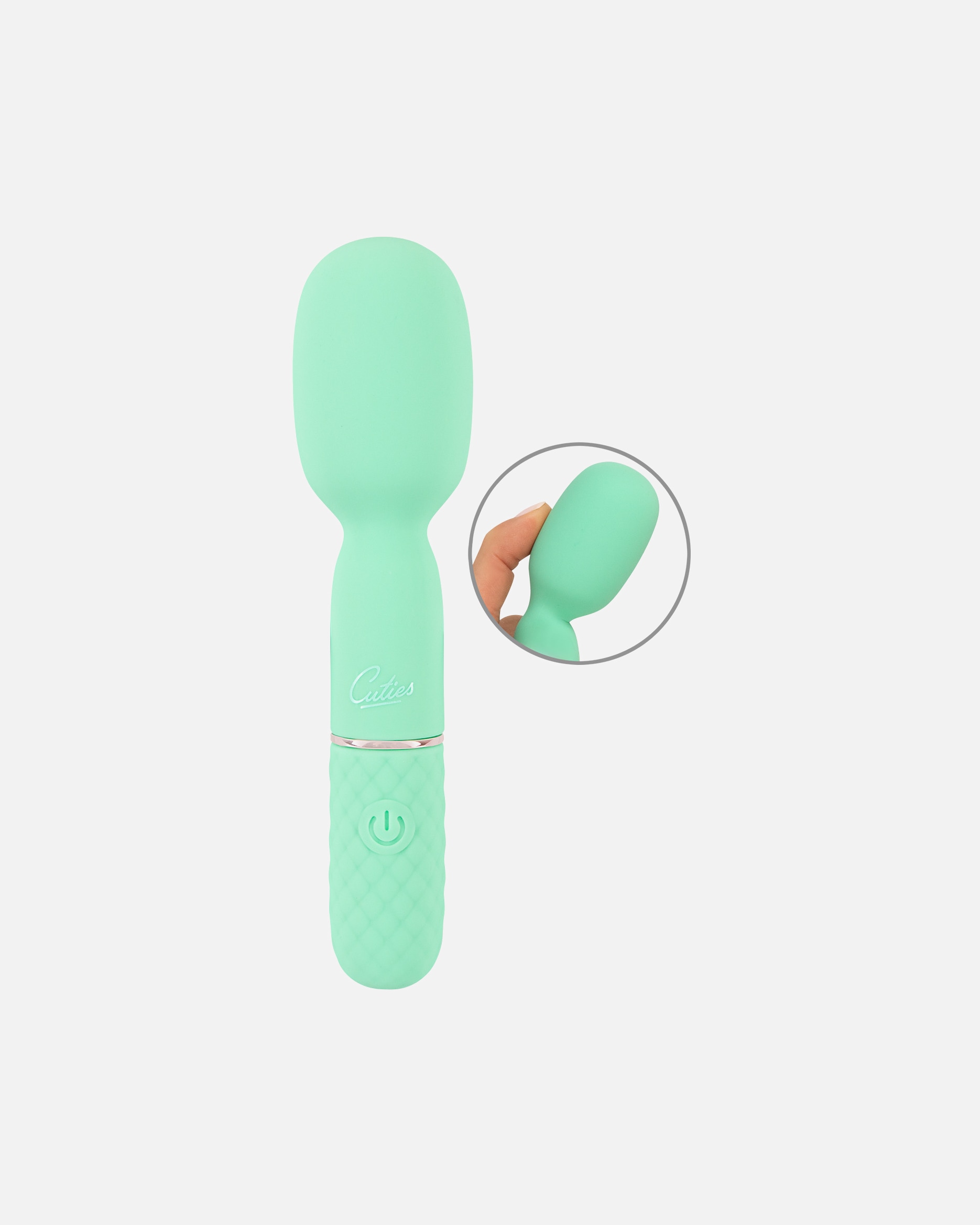 Vibrator für Unisex Cuties Vibrator Mini Massagestab grün