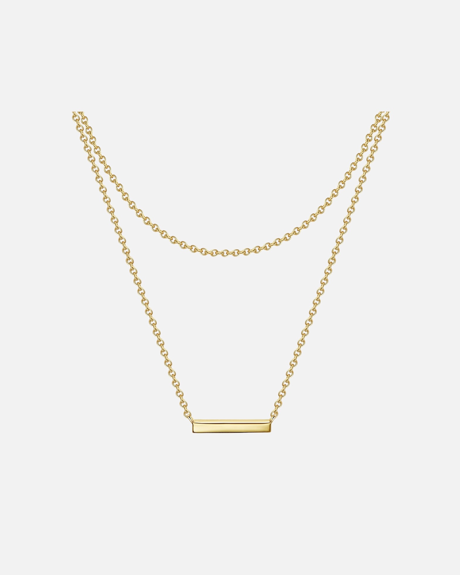 Halskette für Weiblich Glanzstücke München Halskette Sterling Silber in Gelbgold Gold
