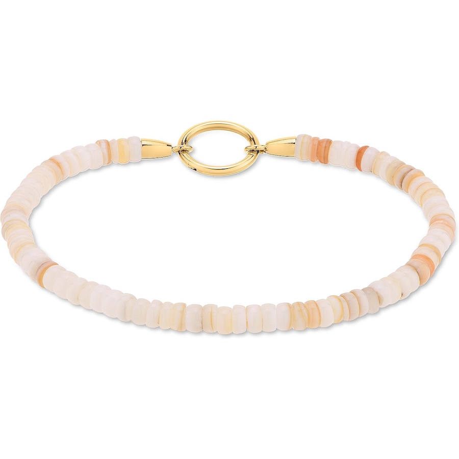 Tamaris Armband Edelstahl beige, mehrfarbig Damen