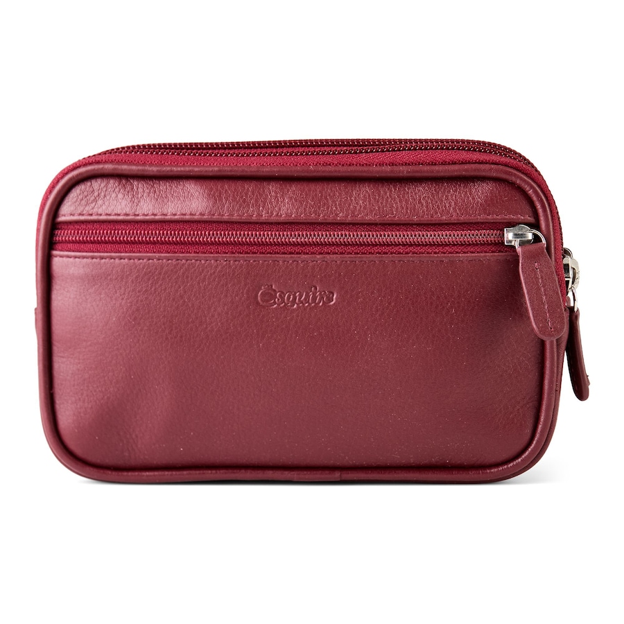 Esquire Duo Gürteltasche rot Braun Herren