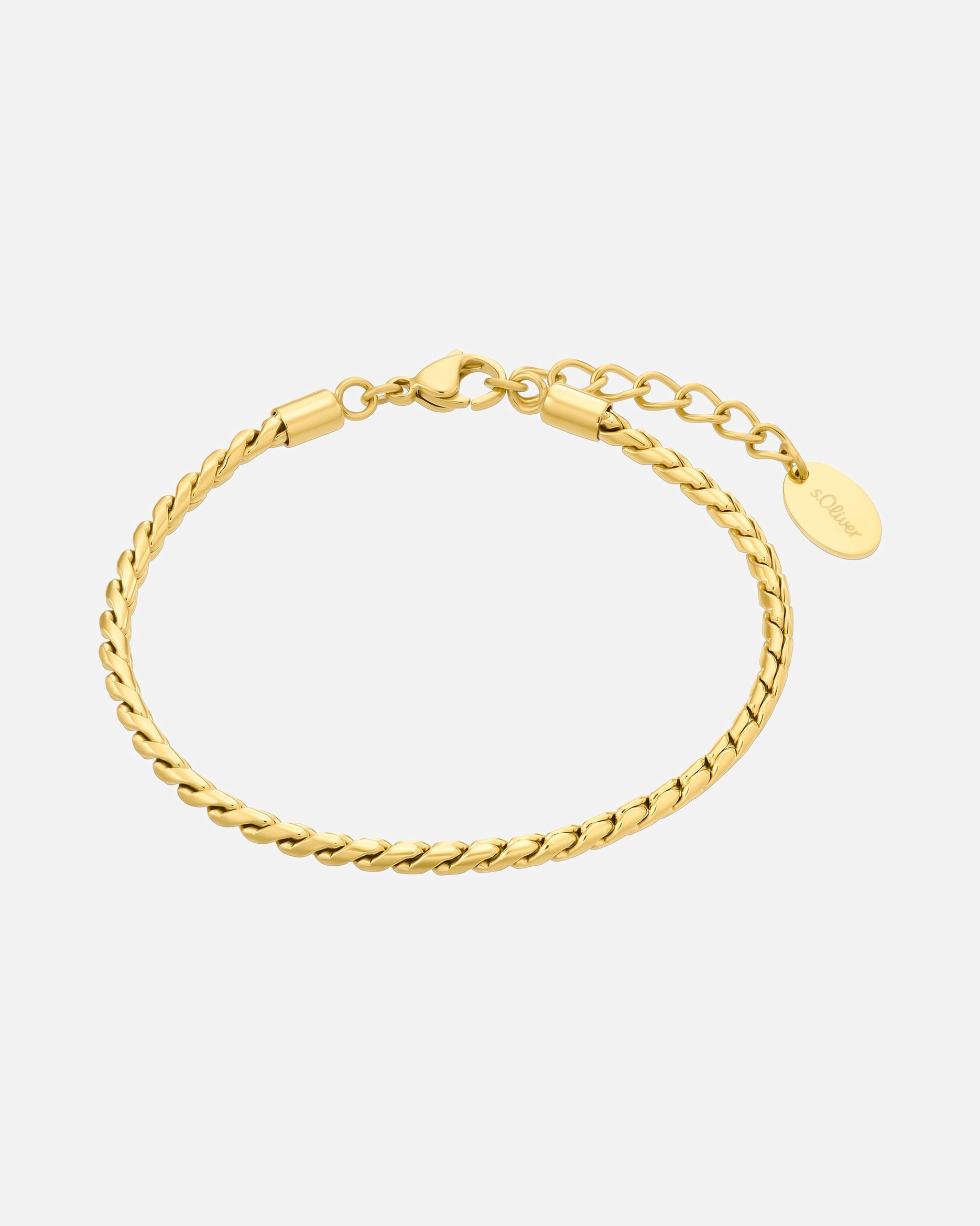 Armband für Weiblich s.Oliver Armband Edelstahl gold