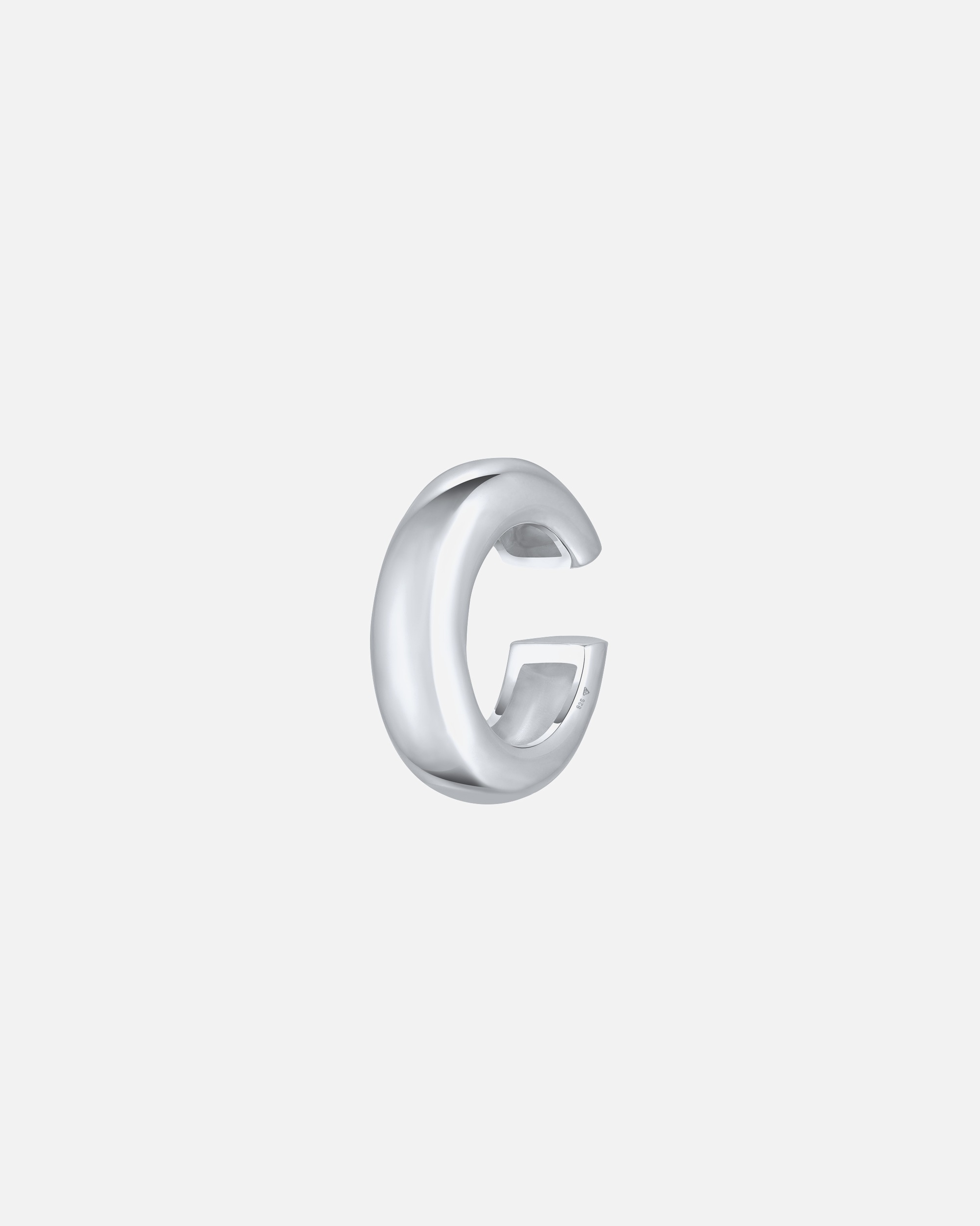 Ohrringe für Weiblich Elli Earcuff Single Basic Look 925 Silber silberfarben
