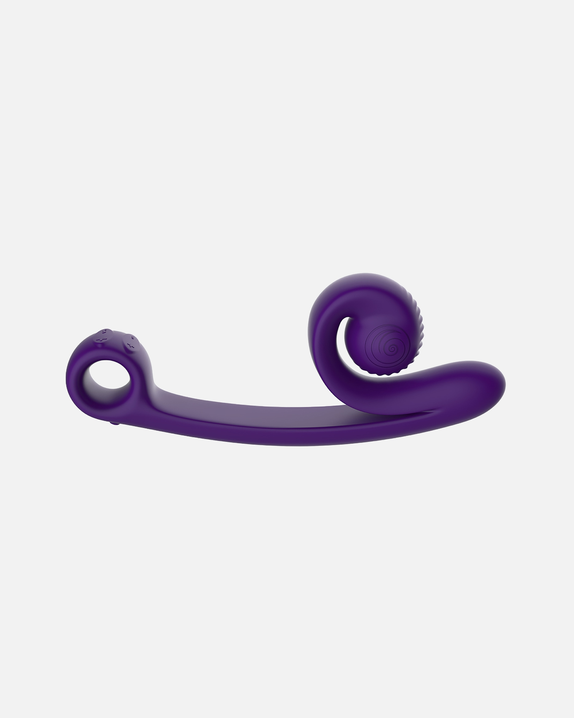 Vibrator für Unisex Snail Vibe G-Punkt-Vibrator mit Klitorisreizer Snail Vibe Curve lila
