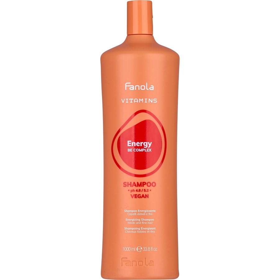 Fanola Vitamins Energy Be Complex Shampoo 1000 ml Damen