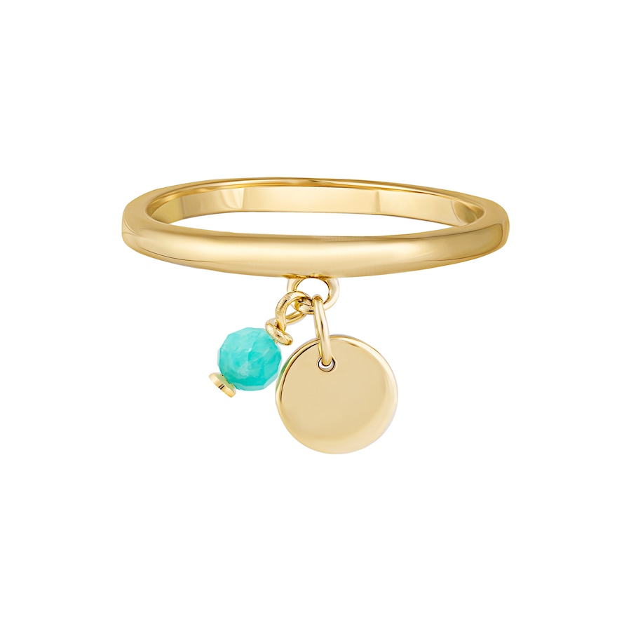 caï Ring 925/- Sterling Silber Amazonit 050 (15,9) Damen