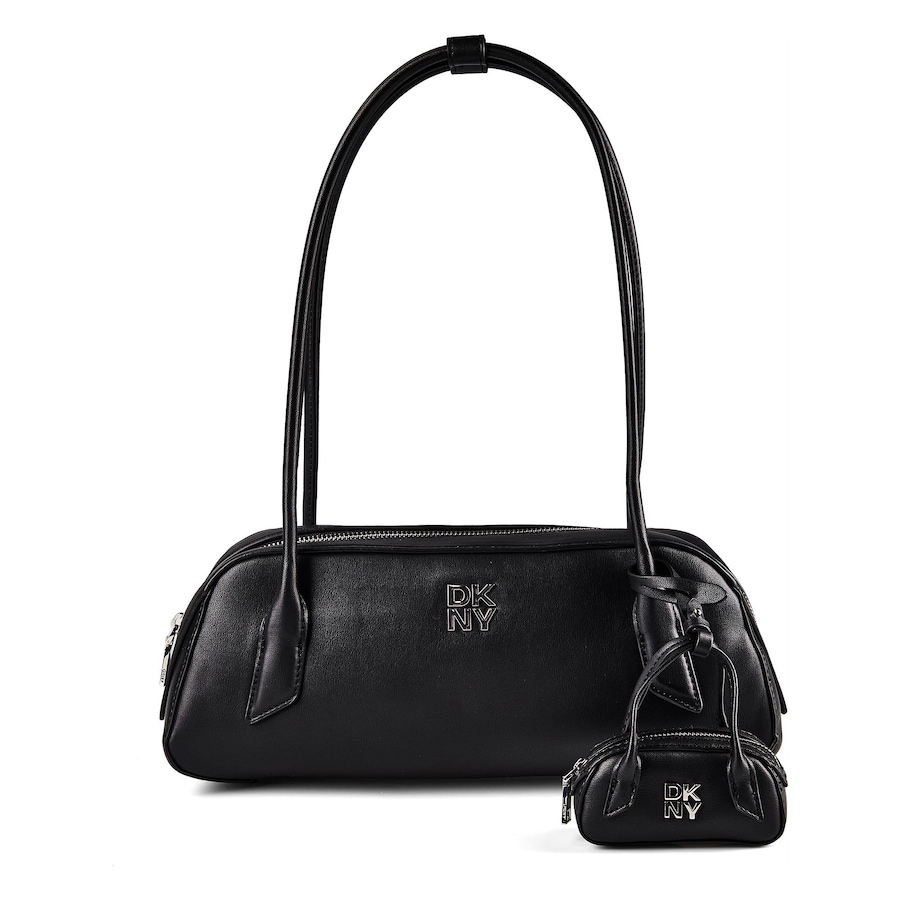 DKNY Tiana Schultertasche black-silver Schwarz Damen