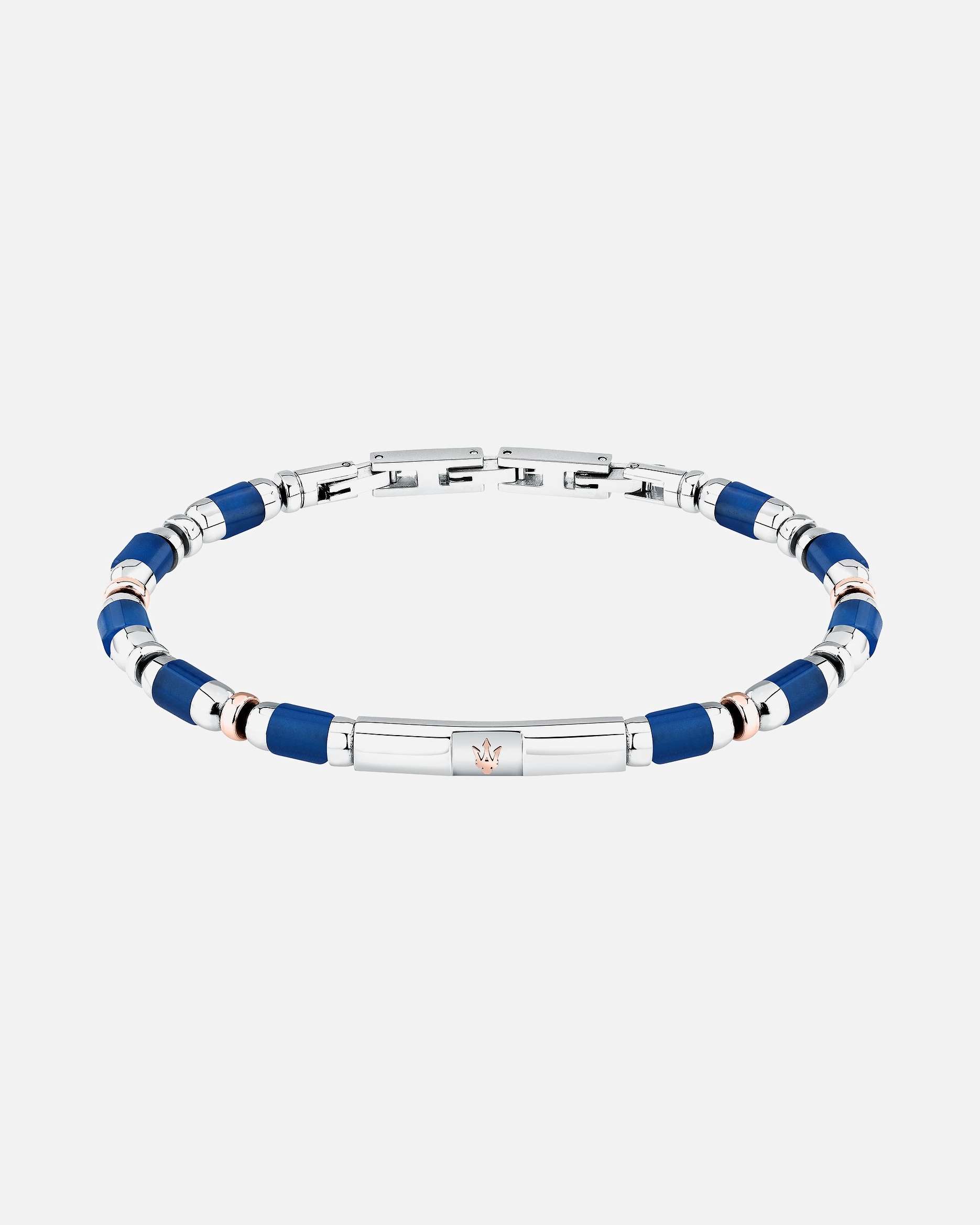 Armband für Männlich Maserati Armband Edelstahl blau, silber