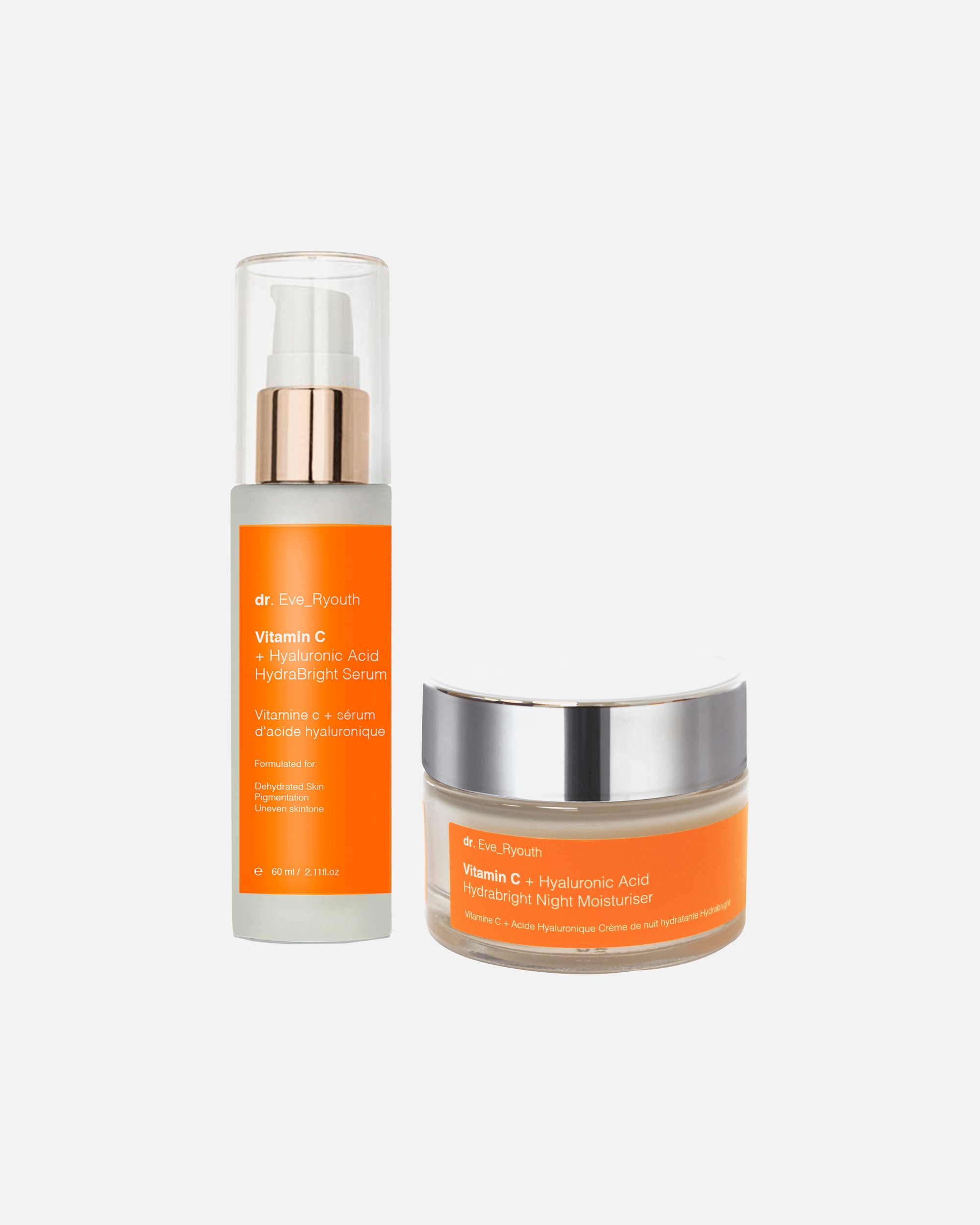 Gesichtspflegeset für Weiblich Dr. Eve_Ryouth Hydrabright Serum Set 1 Stück Stück