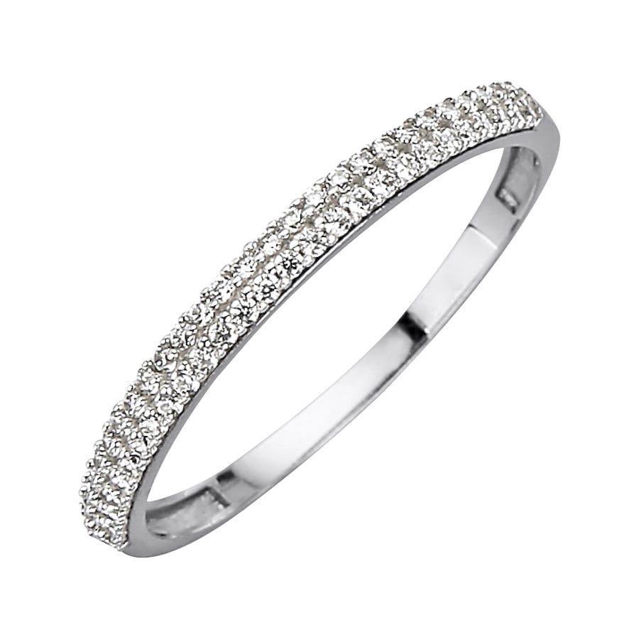 Fascination by Ellen K. Ring 375/- Gold Zirkonia weiß 056 (17,8) Damen