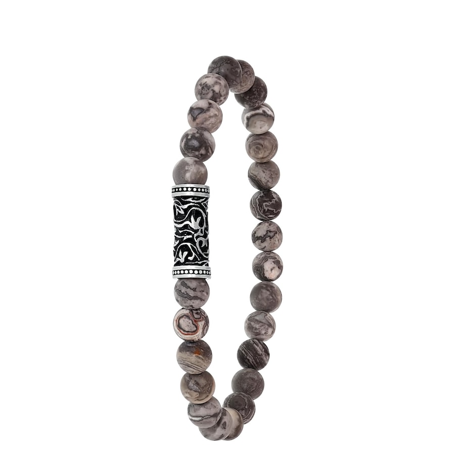 Lucardi Armband Stahl silbern 19.0mm Damen