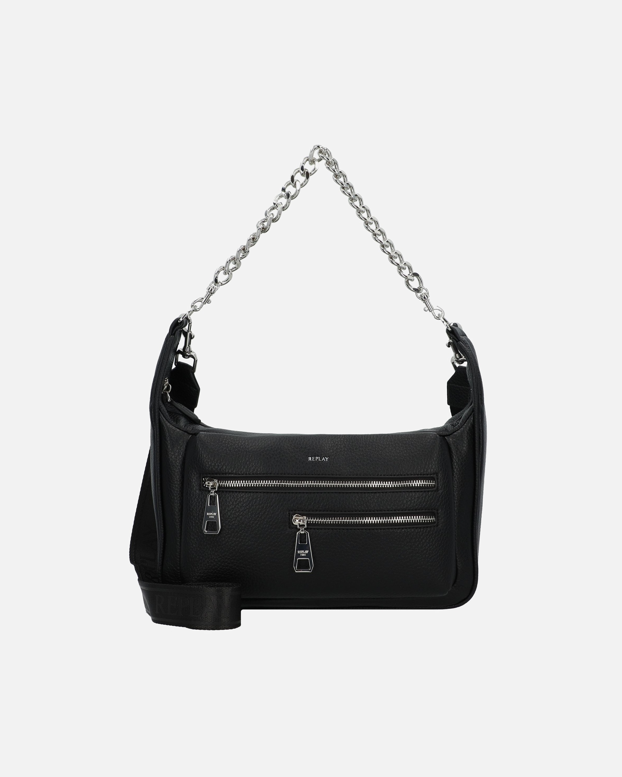Clutch für Weiblich Replay Schultertasche black