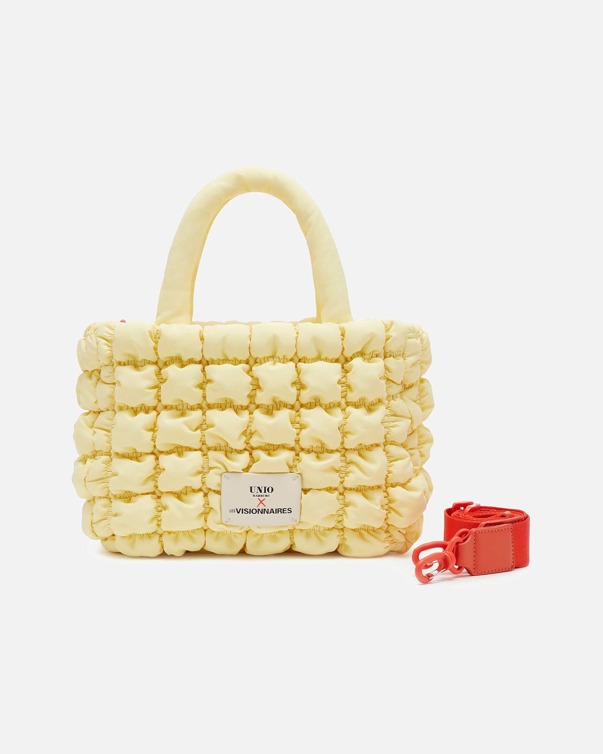 Tasche für Weiblich LES VISIONNAIRES Default Brand Line Unio Cortina S Henkeltasche yellow
