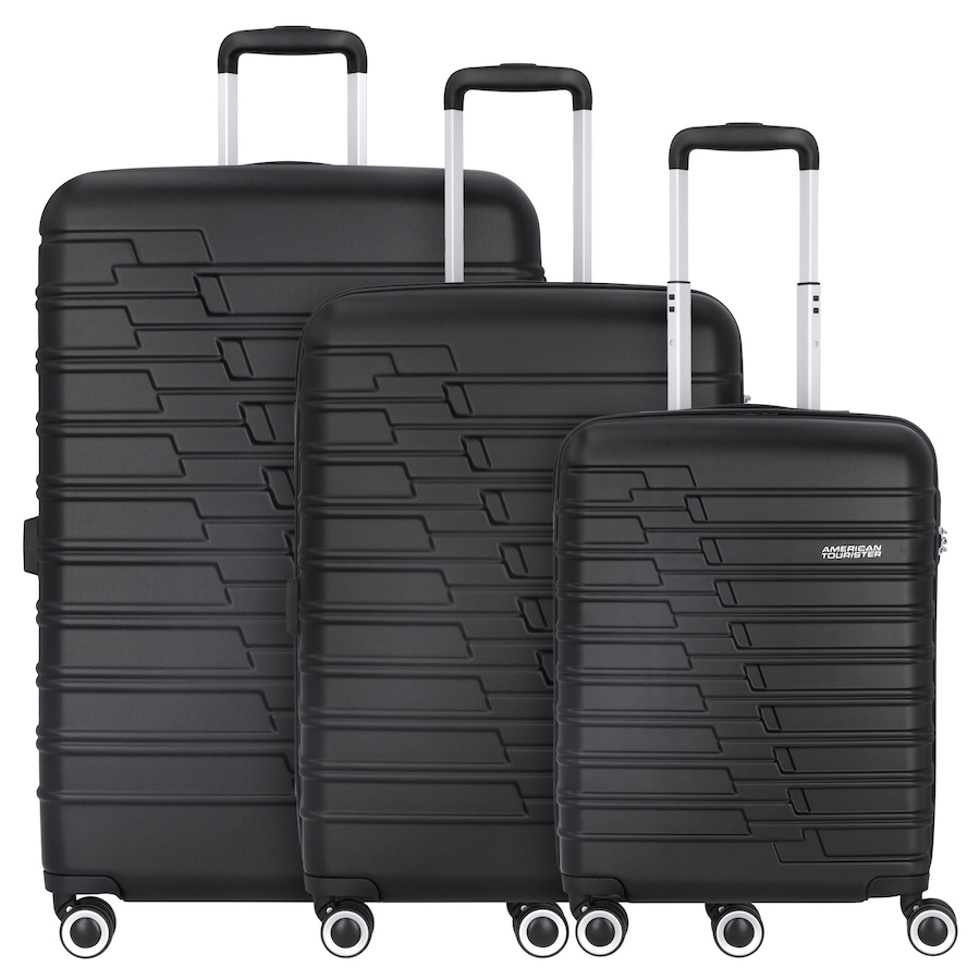 American Tourister Activair 3 4-Rollen Kofferset 3tlg. universe black Schwarz Herren