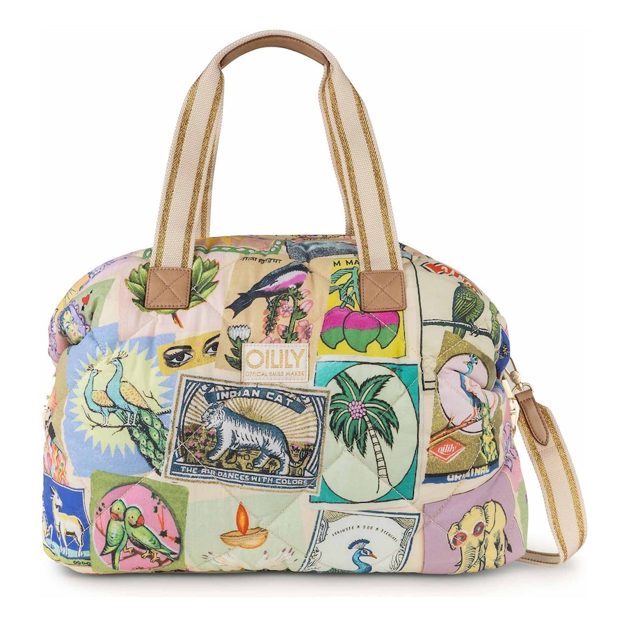 Oilily Flaming Symbols Schultertasche almond oil Nude Damen
