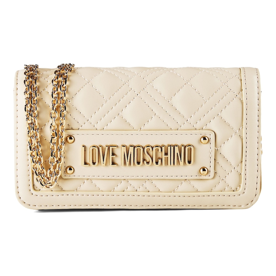 Love Moschino Quilted Umhängetasche ivory Nude Damen