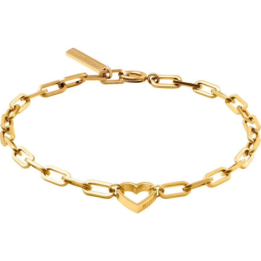 Liebeskind Armband Edelstahl gold Nude Damen
