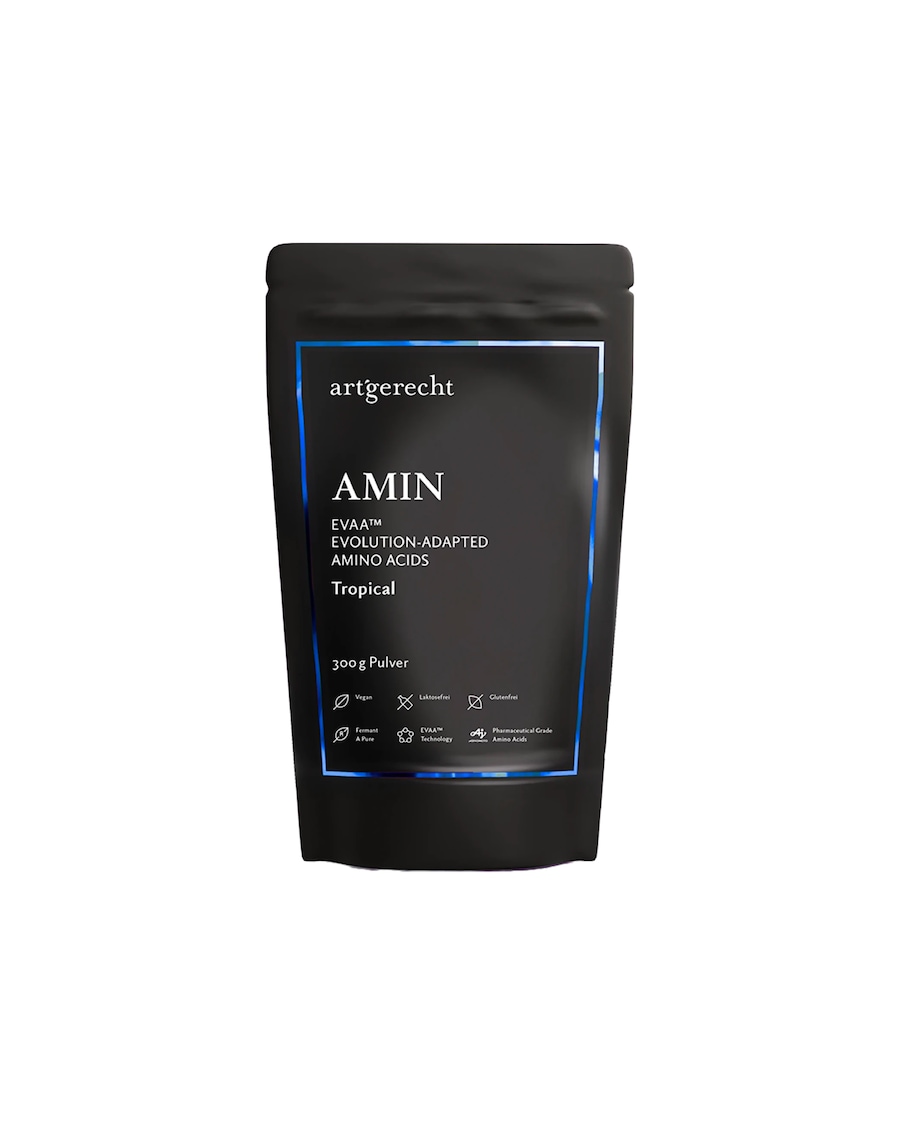 art‘gerecht AMIN TROPICAL Beutel – essentielle Aminosäuren in Pulverform 300 g