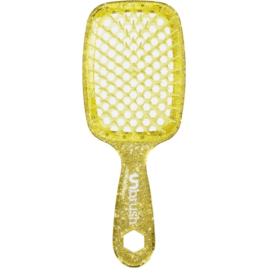UNbrush Detangling Hair Brush Glitter - Amber