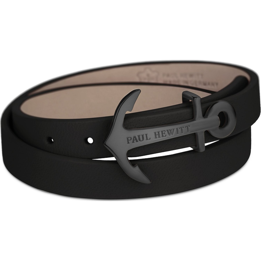 Paul Hewitt Armband Leder, Edelstahl S Damen