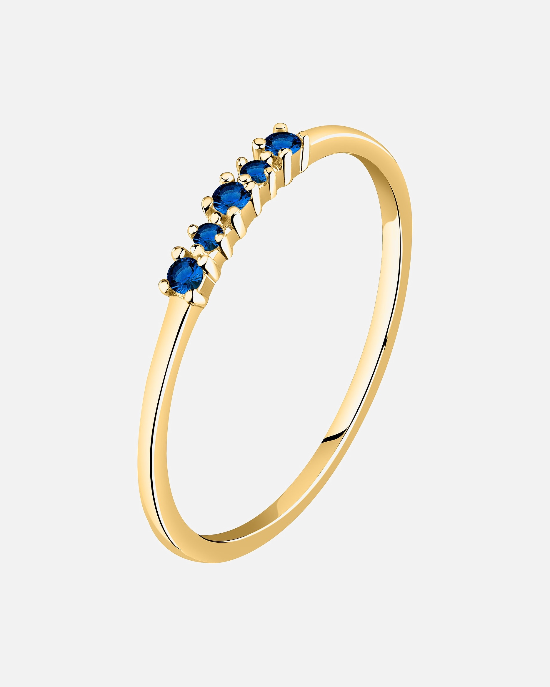 Ring für Weiblich Live Diamond Damenring 375er Gelbgold, recycelt 56