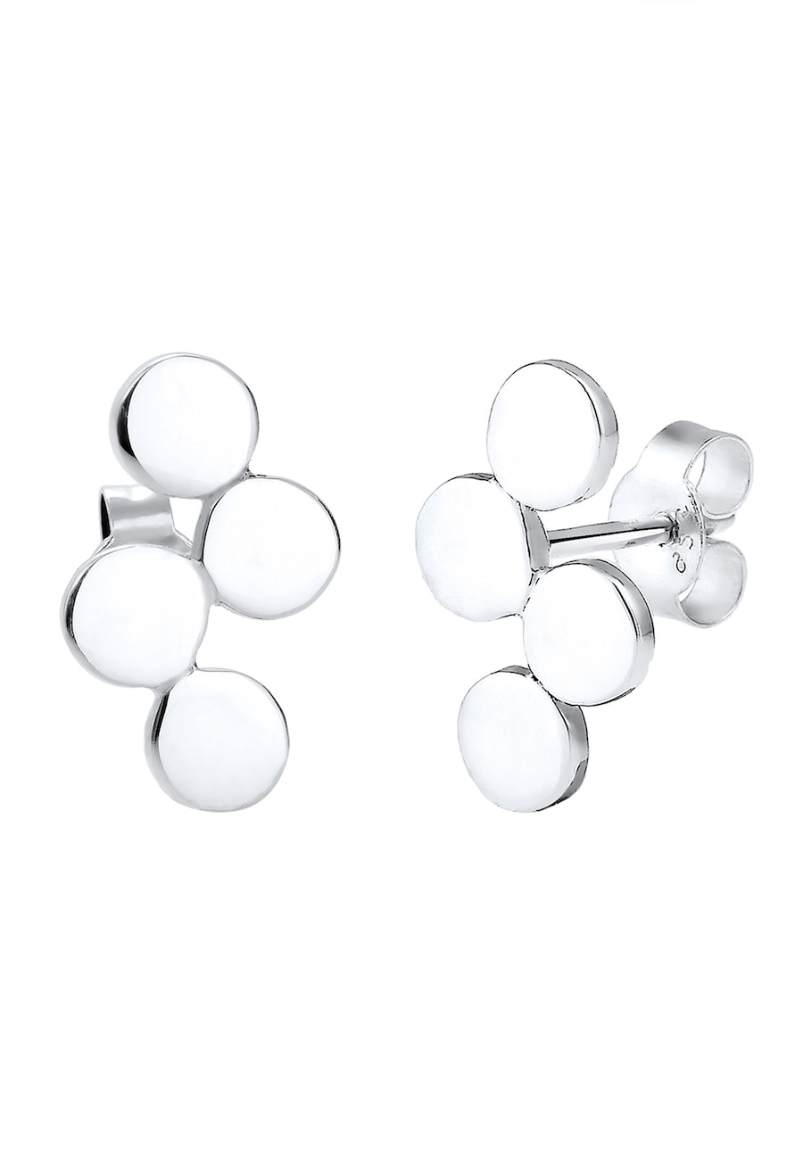 Elli Kreis Geo Minimal Trend 925 Sterling Silber silberfarben Damen