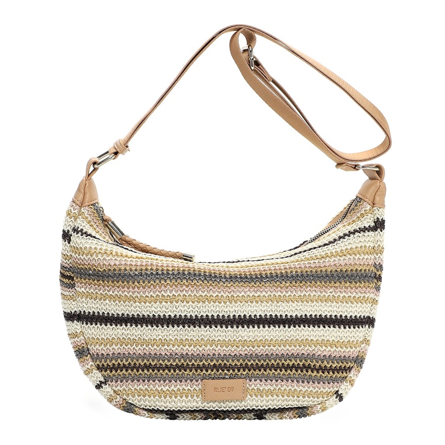 EMILY & NOAH Umhängetasche E&N Bayonne RUE 09 Beige Damen