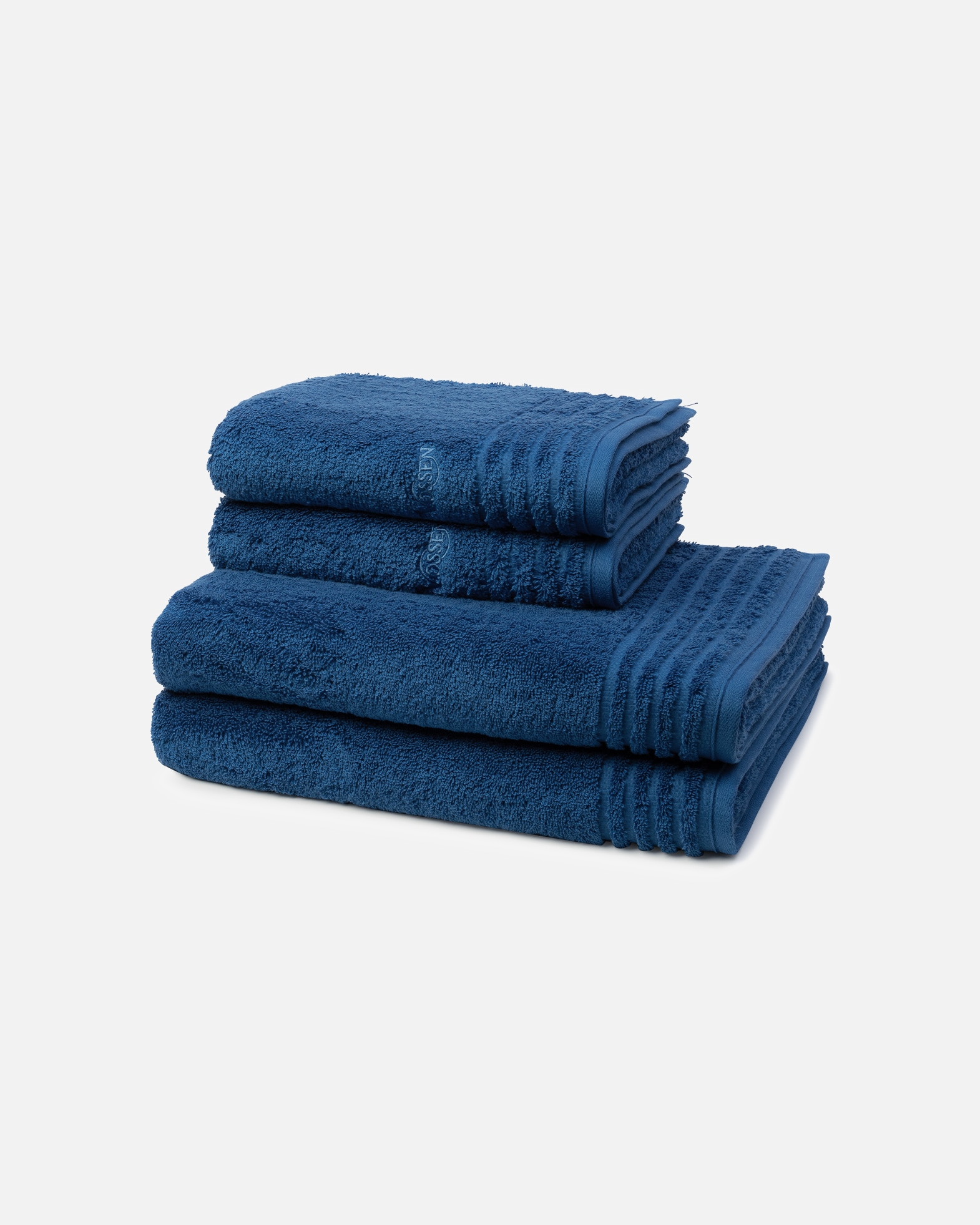 Handtuch für Unisex Vossen Vienna Supersoft 4-teilig Handtuch-Set Deep blue