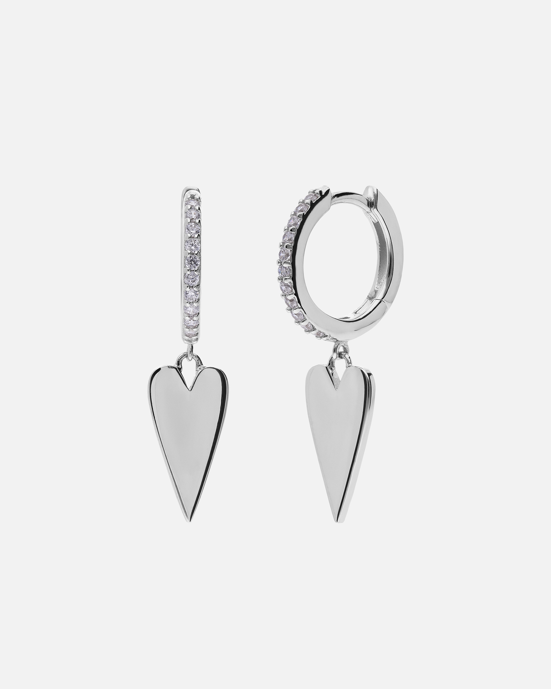 Ohrringe für Weiblich Lucardi Ohrringe - 925 Silber Ohrringe - 925 Silber