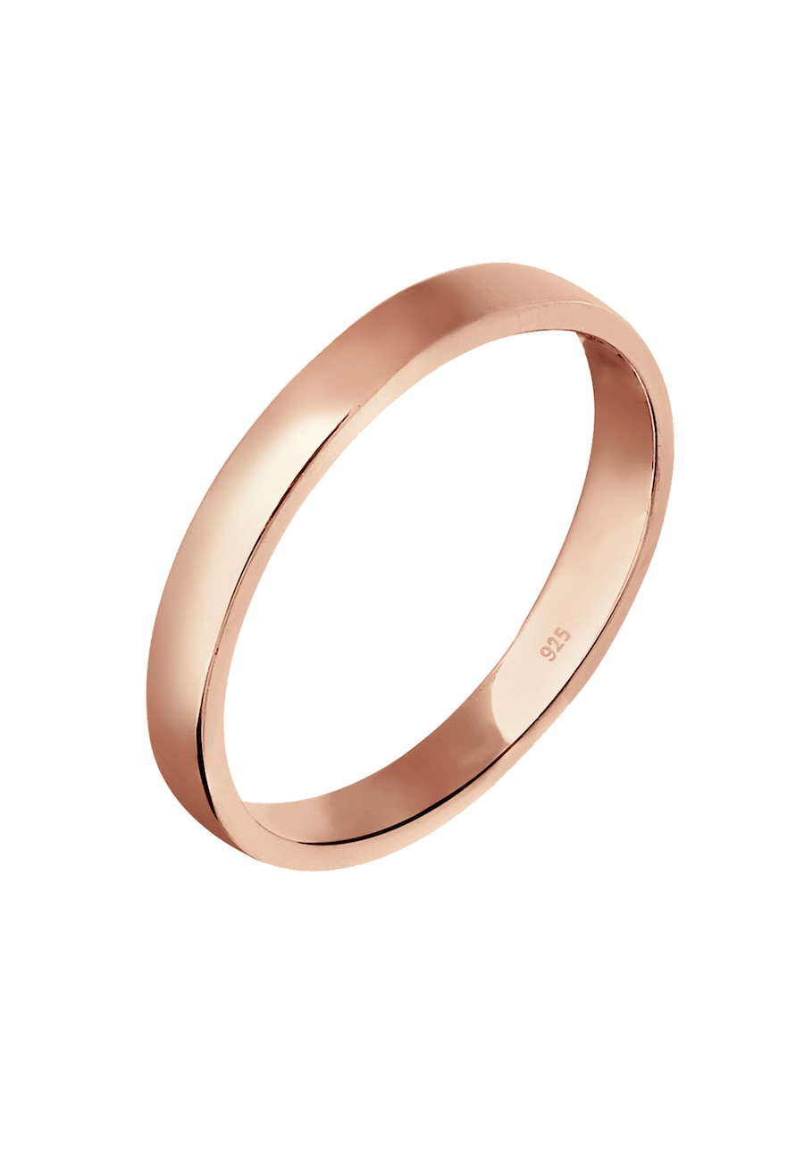 Elli Basic Bandring Trend 925 Sterling Silber 54 Damen