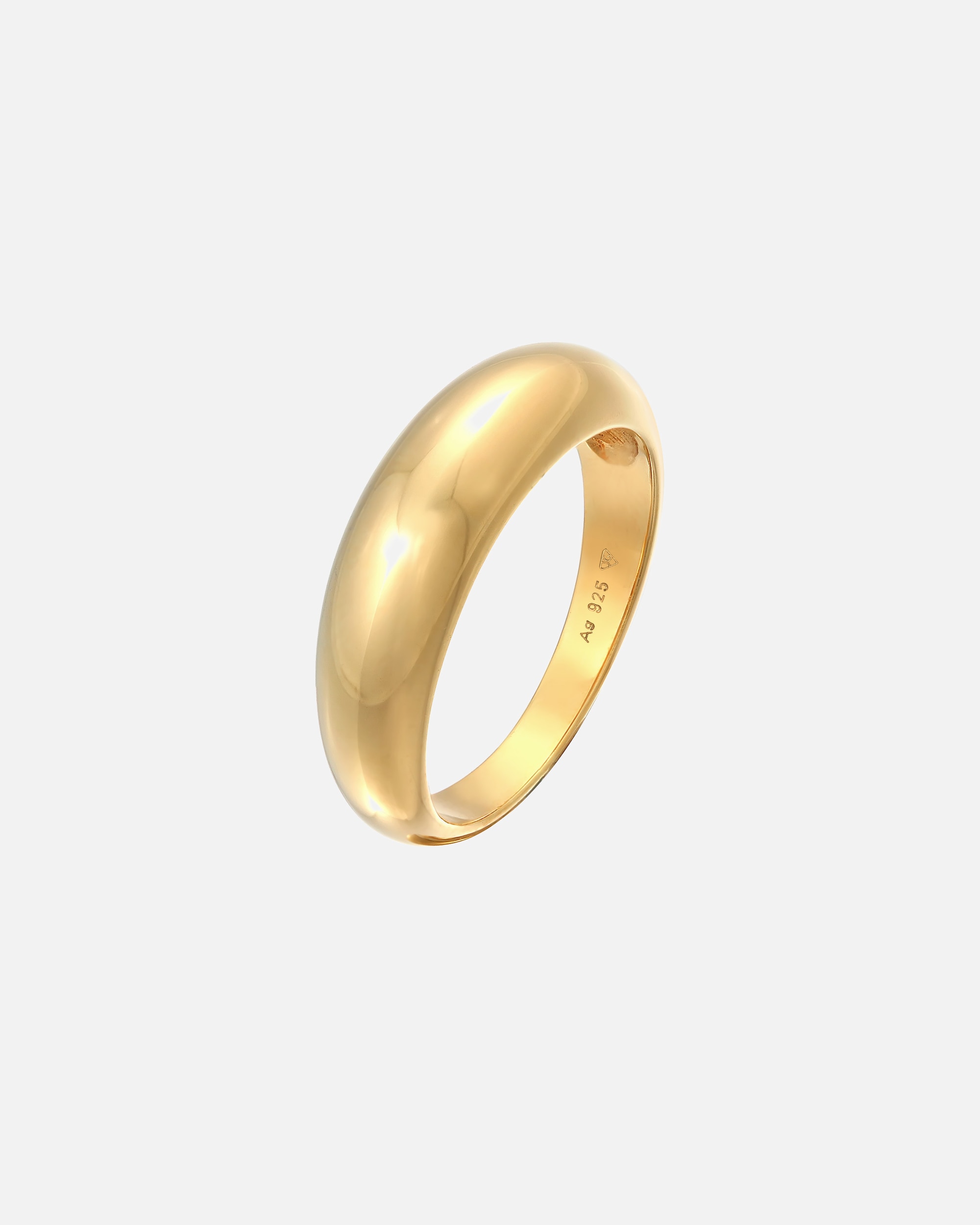 Ring für Weiblich Elli Bandring Stapelring 925er Silber 64