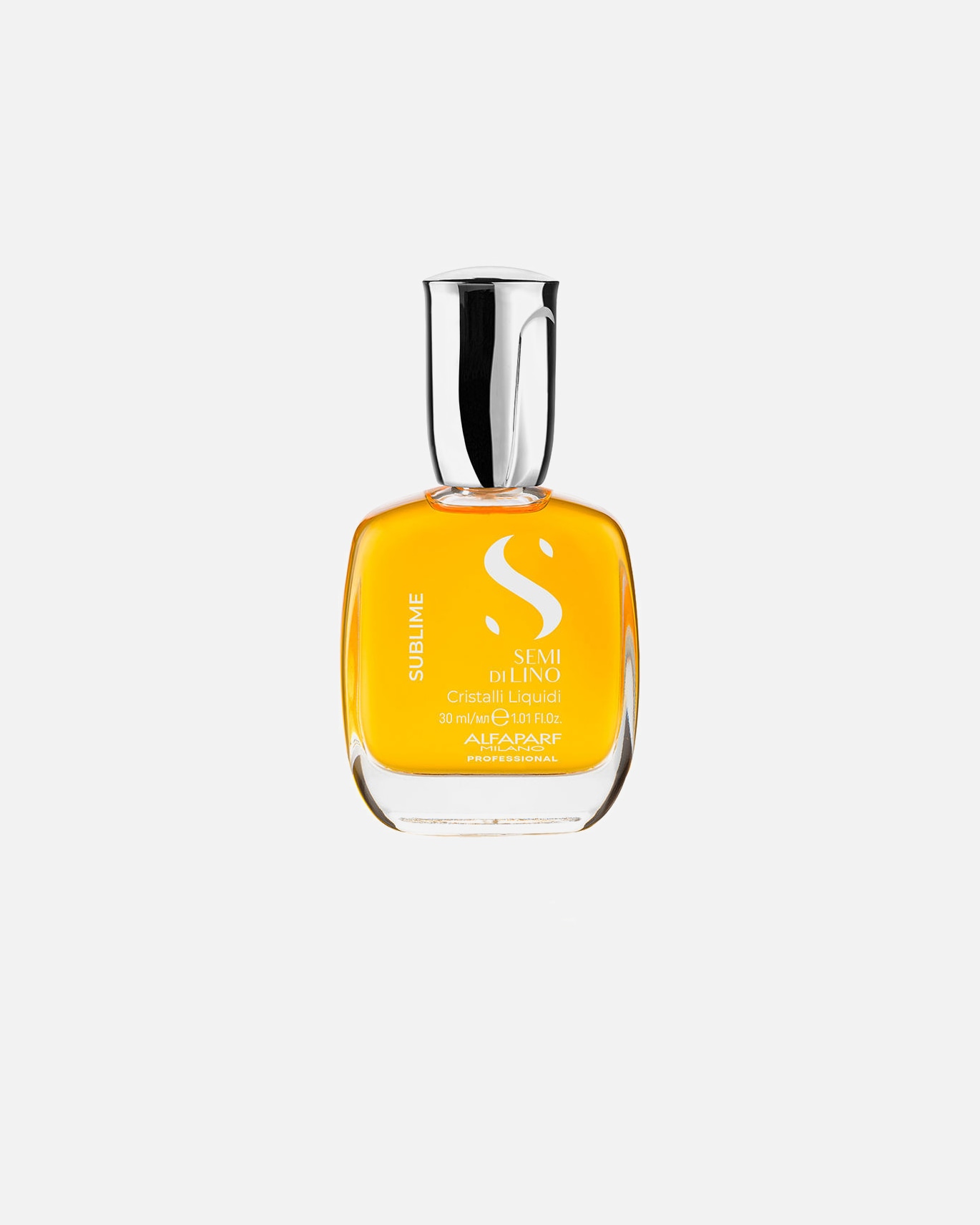 Haaröl für Unisex ALFAPARF MILANO SEMI DI LINO SUBLIME cristalli liquidi 30 ml
