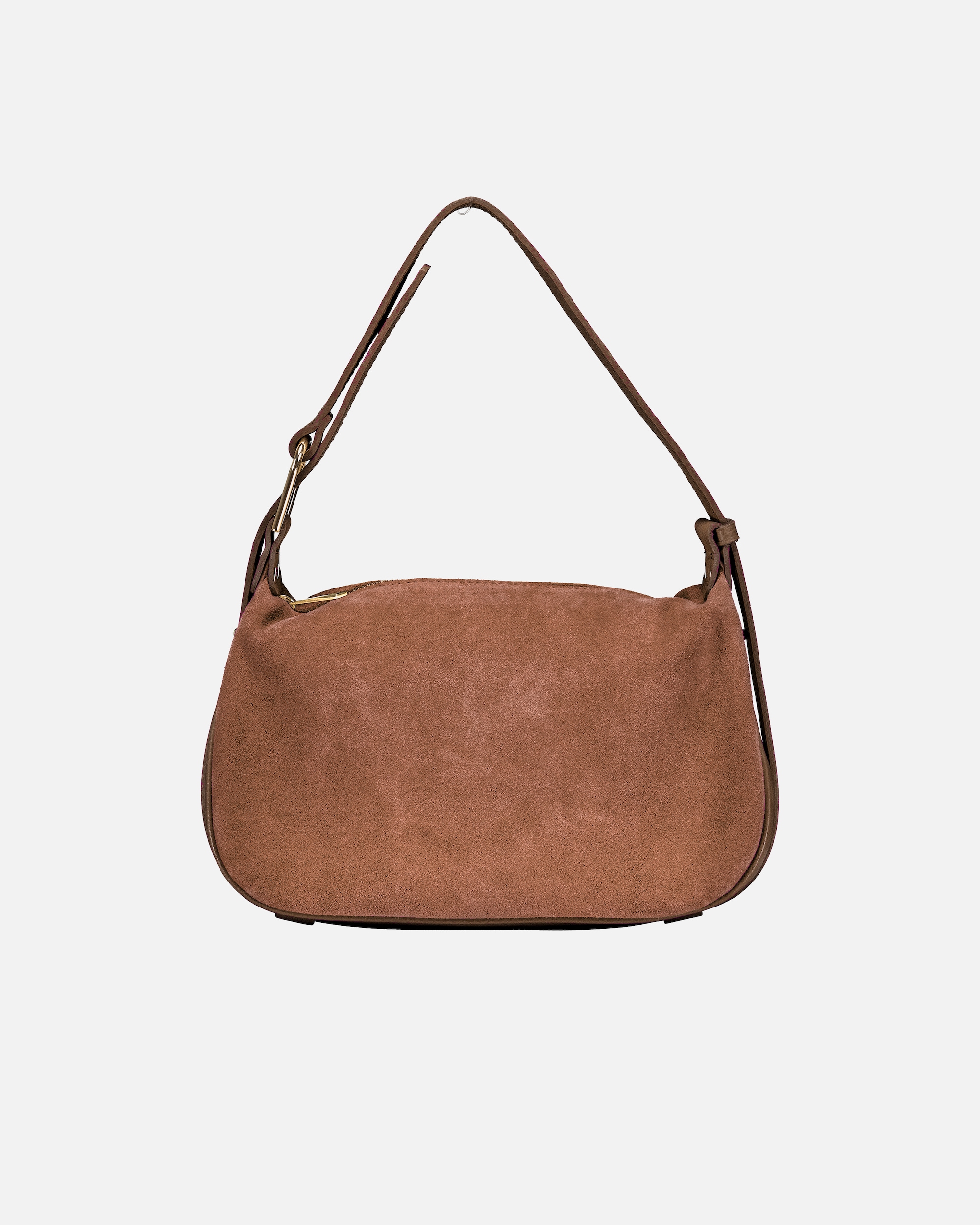 Umhängetasche für Weiblich Hausfelder Manufaktur Umhängetasche Velours Taupe