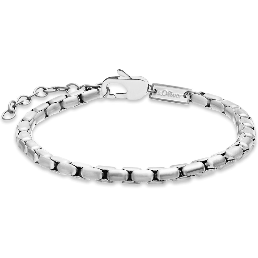 s.Oliver Armband Edelstahl One Size Herren