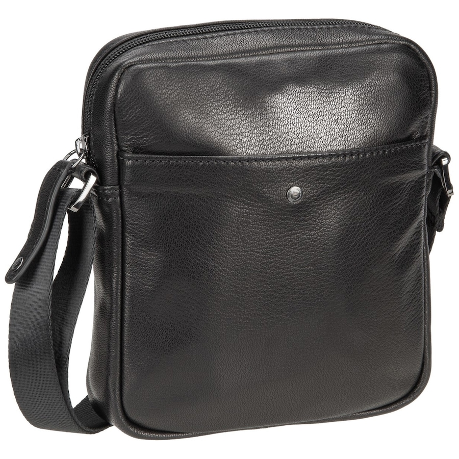 Bugatti Umhängetasche Black Magic Shoulder Bag Small - Crossbody Bag-Onesize Schwarz Herren