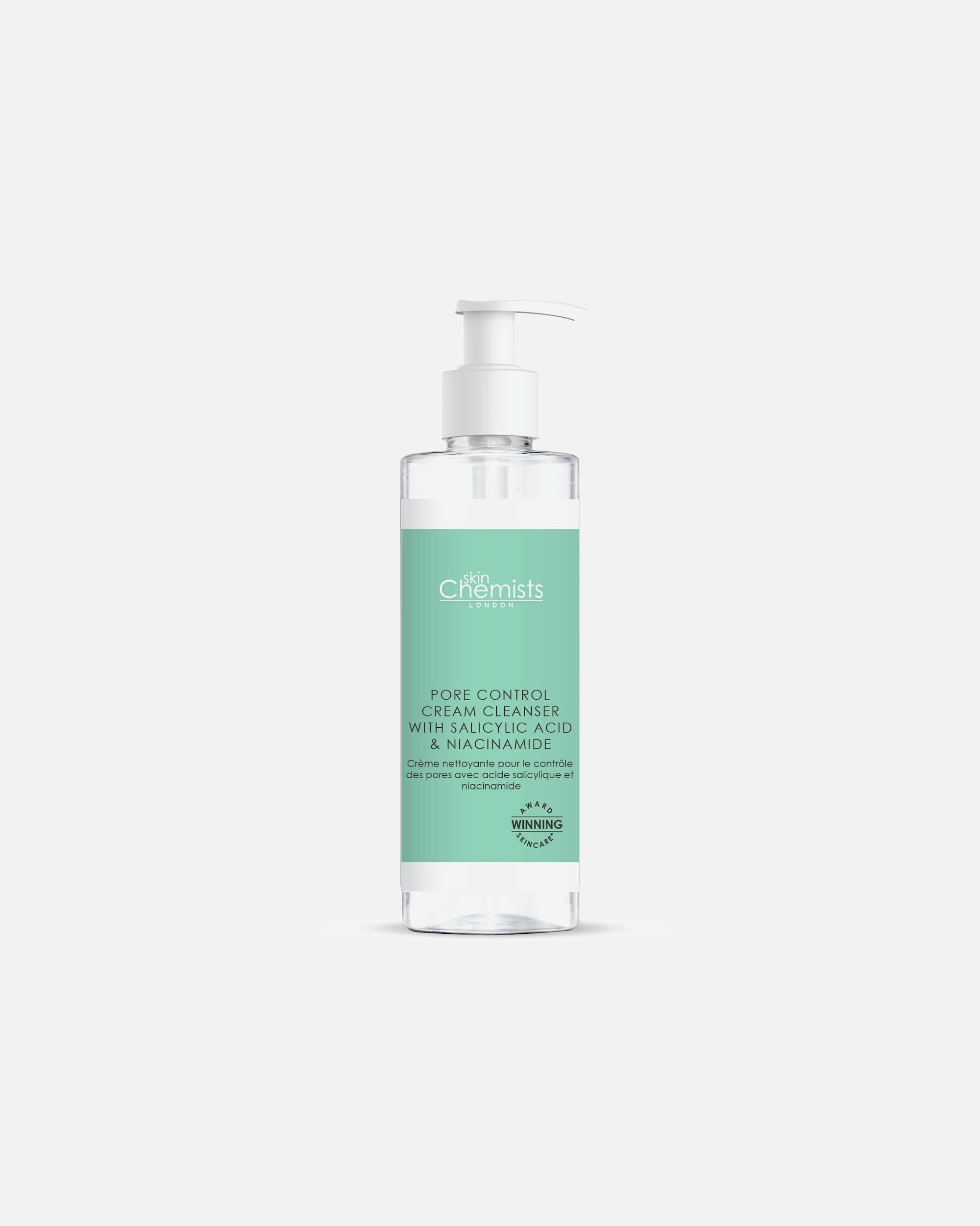 Gesichtsreinigungsschaum für Unisex skinChemists Porenverfeinernder Reinigungsschaum mit Salicylsäure und Niacinamid 200 ml