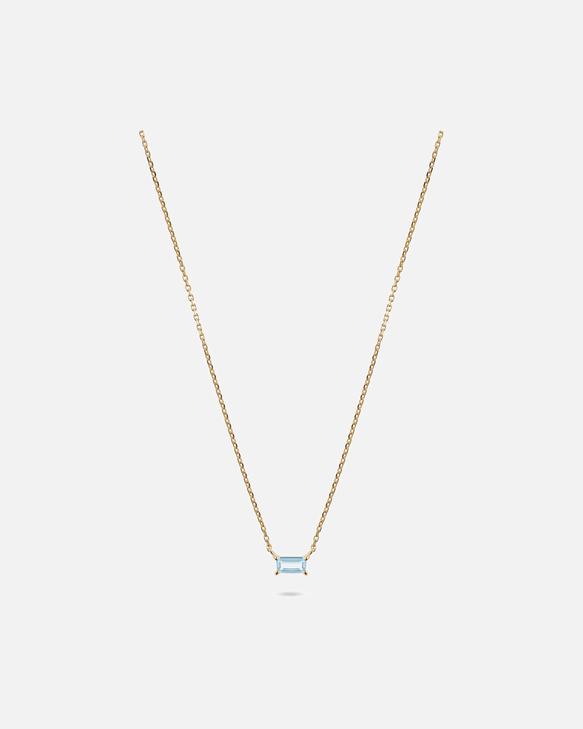 Halskette für Weiblich CHRIST Kette 585er Gelbgold blau