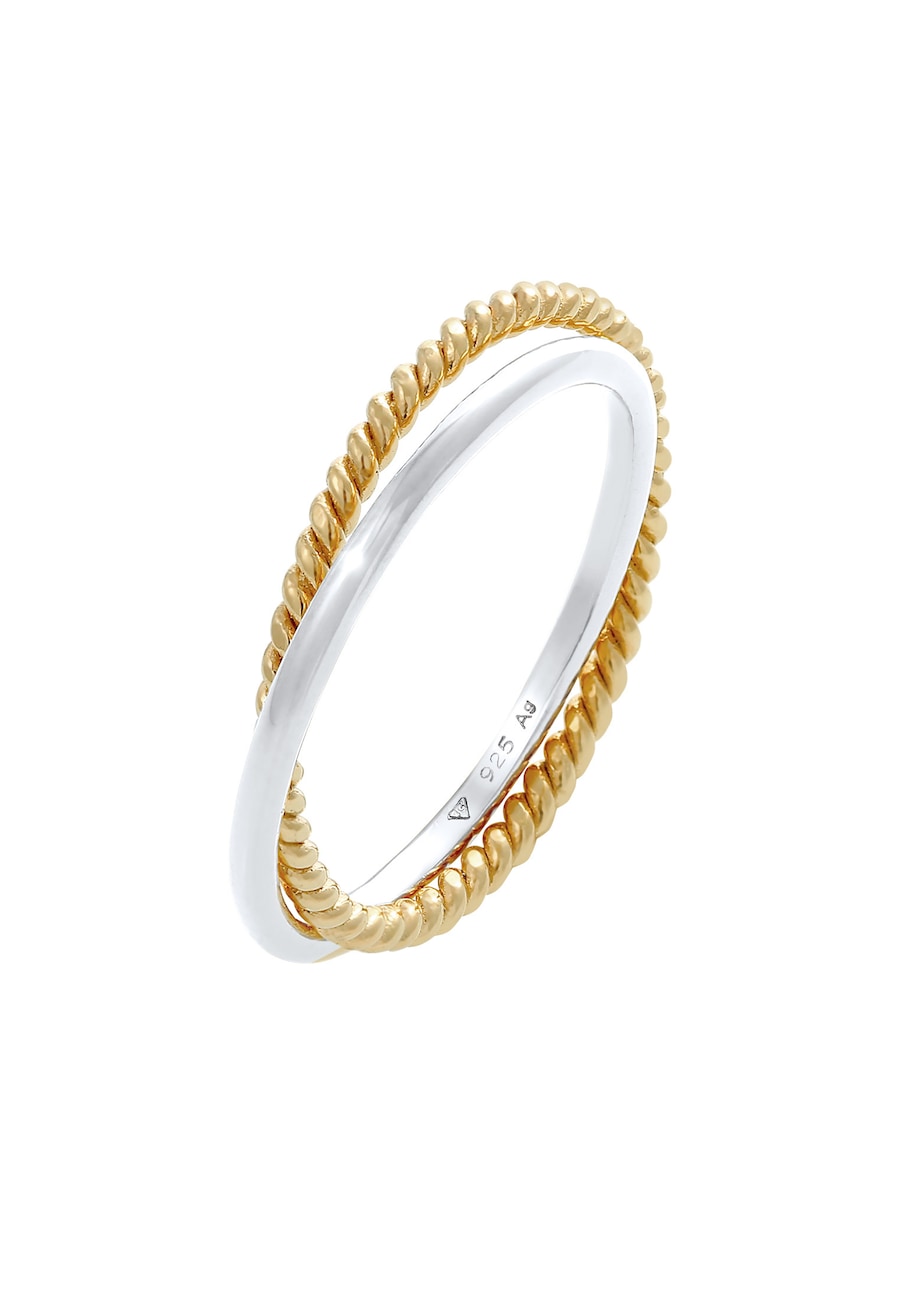 Elli Wickelring Klassik Fein Gedreht 925 Silber 64 Damen