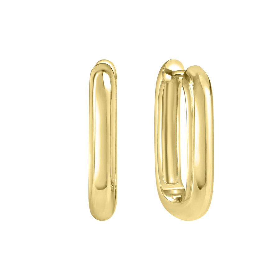 Celesta Ohrringe 925/- Sterling Silber ohne gelb vergoldet Weiss Damen
