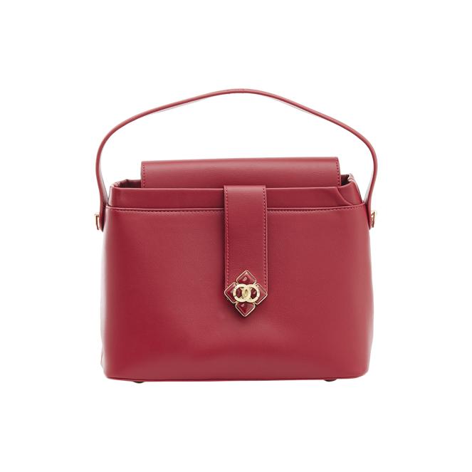 usha Handtasche Rot Damen