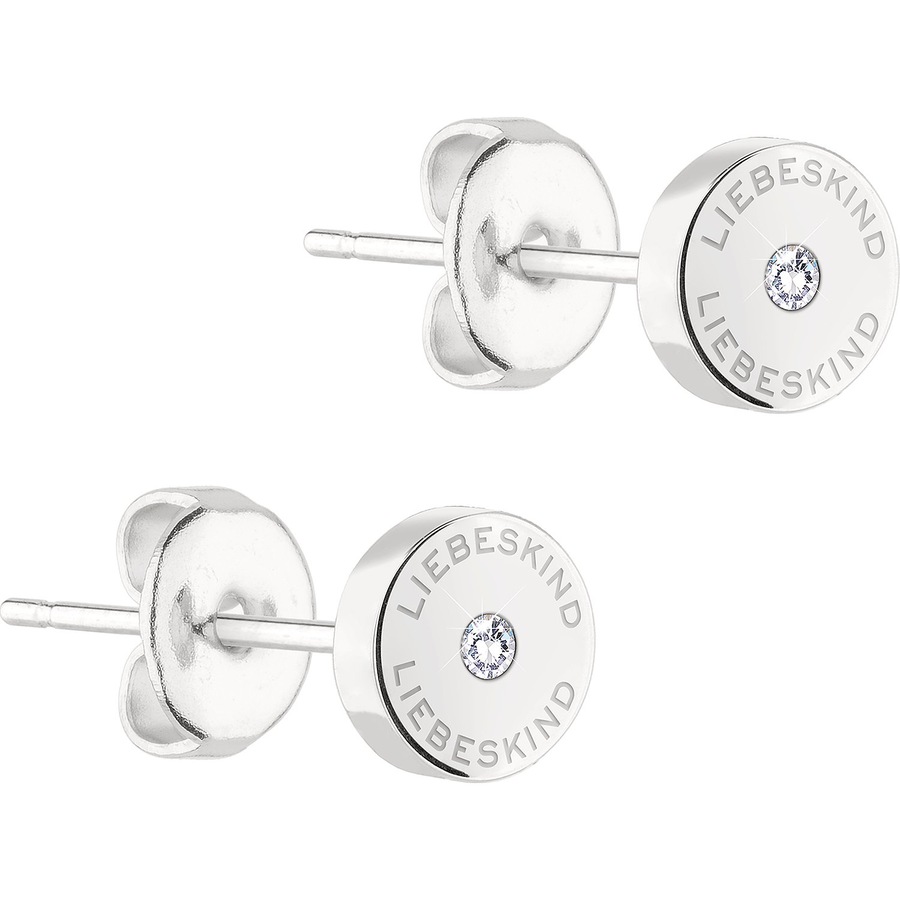 Liebeskind Ohrstecker Edelstahl silber Silber Damen