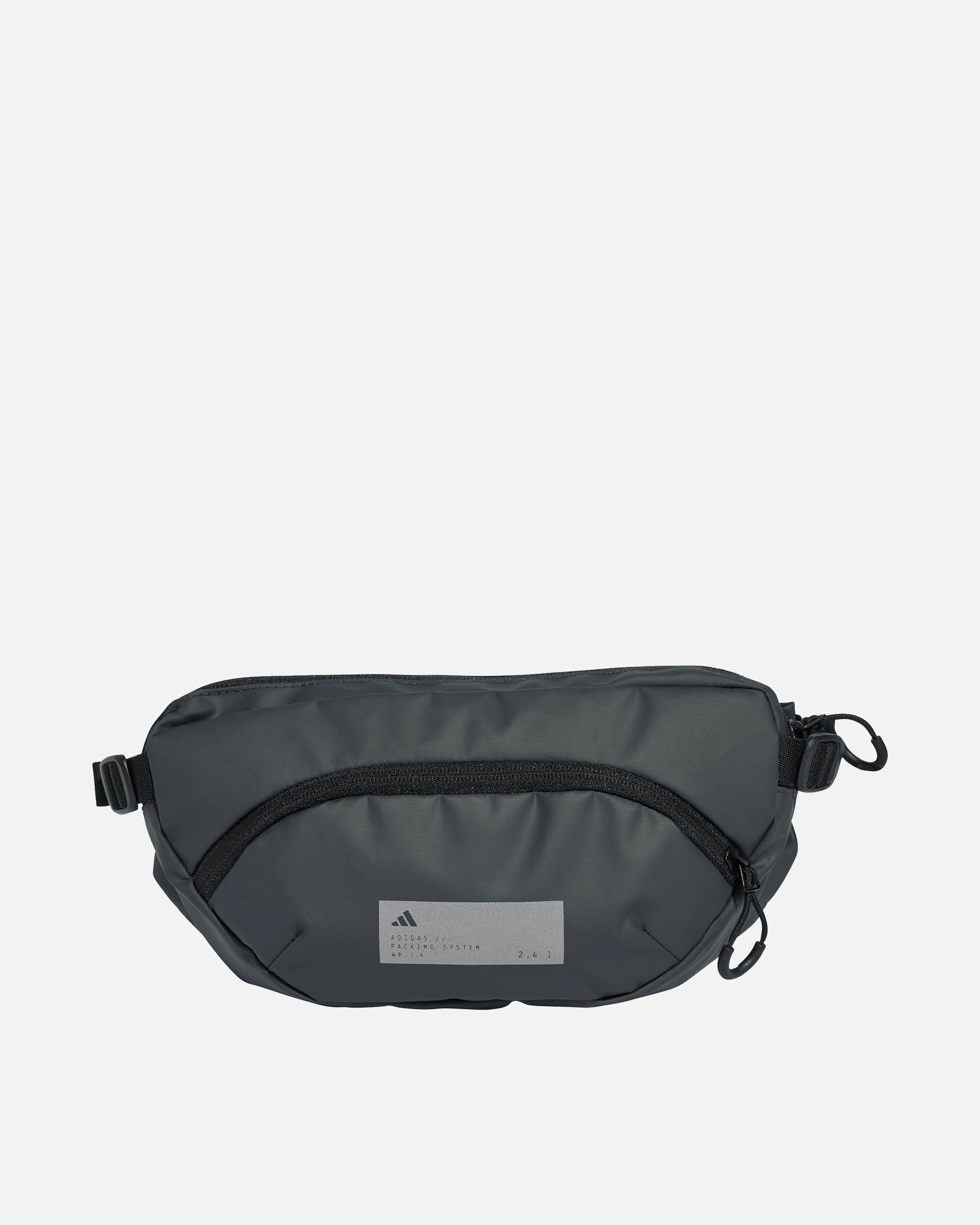 Bauchtasche für Unisex adidas Hybrid - Gürteltasche 27.5 cm (carbon/black/reflective silver) carbon/black/reflective silver