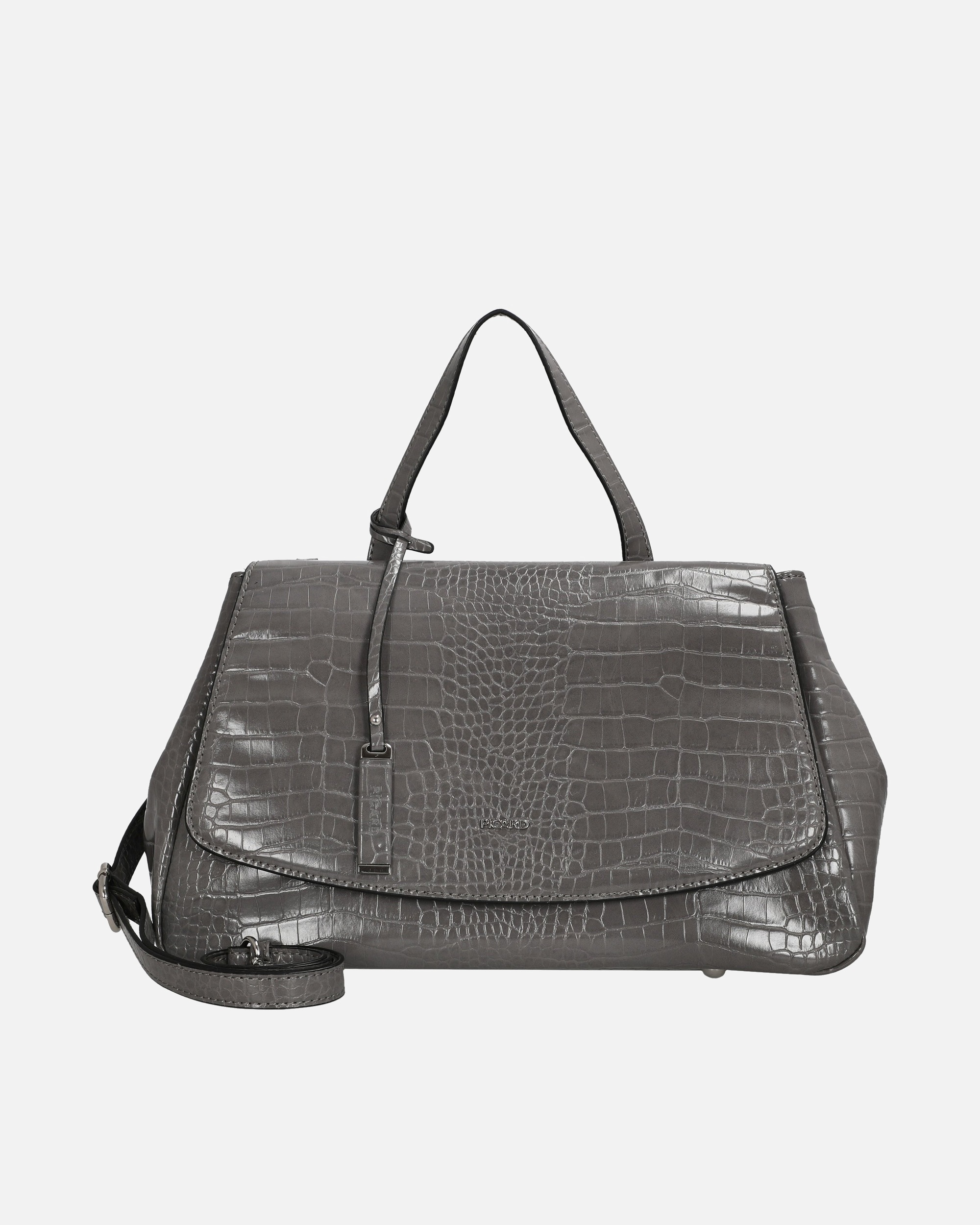 Handtasche für Weiblich Picard Croco - Handtasche 37 cm Synthetik (gravel) gravel