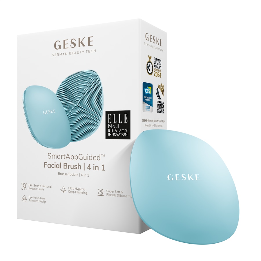 Geske SmartAppGuided Facial Brush | 4 in 1 Turquoise
