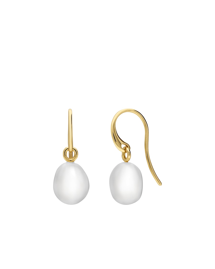 Lucardi Ohrringe 925 Silber Gold Damen